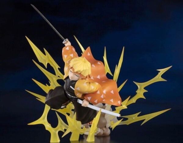 【新品未開封】鬼滅の刃 我妻善逸 1/8スケール 塗装済み完成品 フィギュア バンダイ