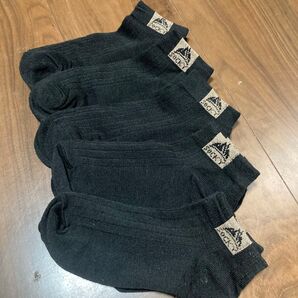 SUCKY 靴下 レディース5足セット ブラック 23.5〜25センチ