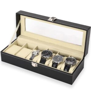 再入荷!ウォッチケース コレクションケース 腕時計 6本 収納ケース 腕時計ケース 高級感