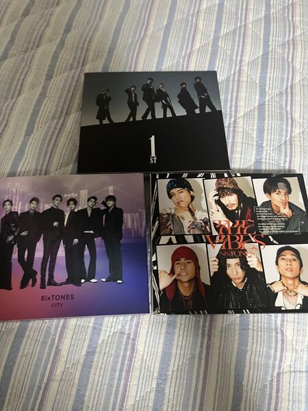 SixTONES CITY 1st the VIBES アルバム 3枚セット