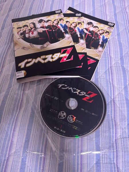 インベスターZ 全3巻 レンタル版 DVD 清水尋也 早見あかり 柾木玲弥 柳美稀