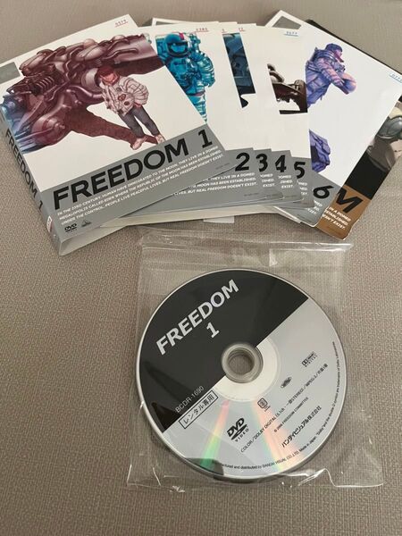FREEDOM フリーダム DVD 全7巻 レンタル落ち セット アニメ 全6巻+特別編 SEVEN 大友克洋