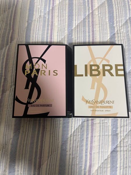 未使用 YSL イブサンローラン イヴ・サンローラン リブレ オーデパルファム&モンパリ サンプルセット