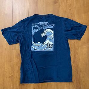 Patagonia パタゴニア The Great Pacific Iron Works Tシャツ XS ネイビー 試着のみ