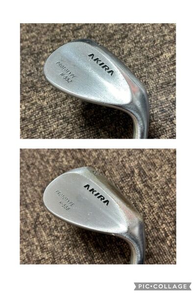 ★アキラ プロトタイプ H-552 & H558★52度 & 58度★2本セット★