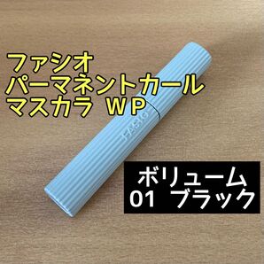ファシオ パーマネントカールマスカラ ボリューム ブラック ウォータープルーフ