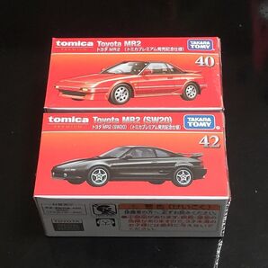 トミカプレミアム トヨタ MR2(トミカプレミアム発売記念仕様) 2台セット 新品未開封 クリアーケース付き