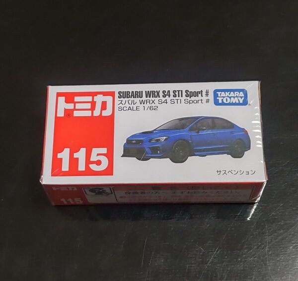 廃盤トミカNo.115 スバルWRX S4 STi Sport# 新品未開封