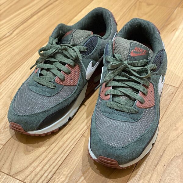 ■27.0cm■ナイキ エア マックス90 AIR MAX 90 カーゴカーキ/レッドセピア/セコイア/ライトシルバー NIKE