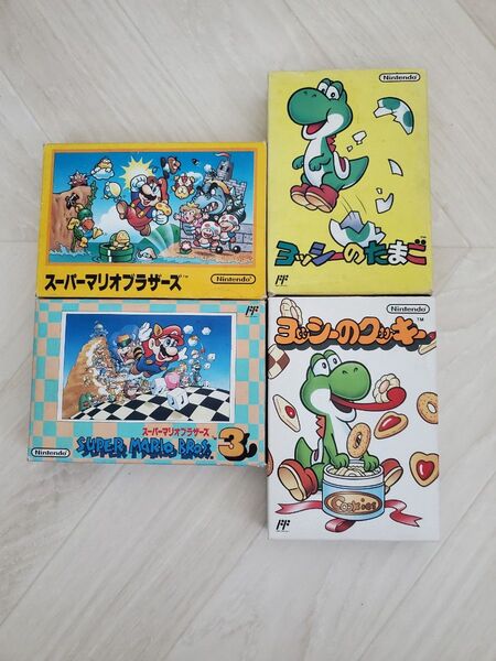 ファミコン FC 任天堂4本セット スーパーマリオブラザーズ ヨッシー