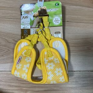 Petio ベストハーネスリード Sサイズ イエロー 小型犬 新品 未使用