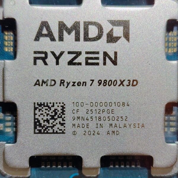 新品動作保証 AMD Ryzen 7 9800X3D バルク品