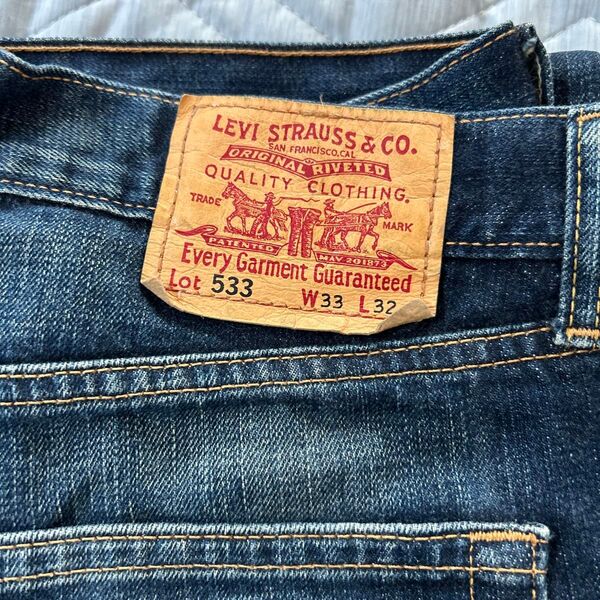 Levi's 533 デニムパンツ W33 L32
