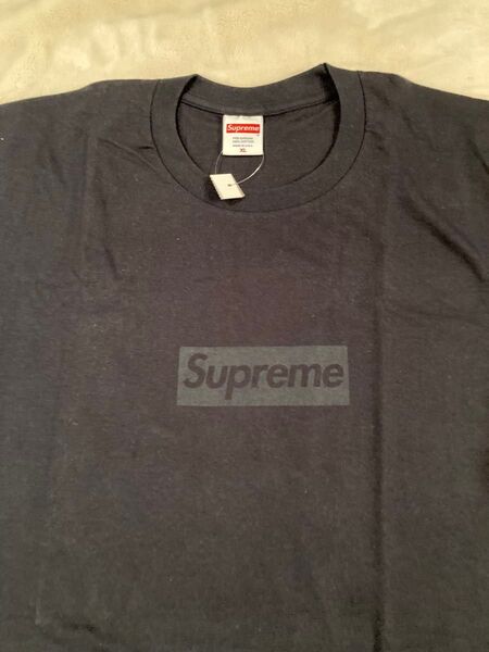 Supreme Tonal Box Logo Tee Navy XL シュプリーム トーナル ボックスロゴ