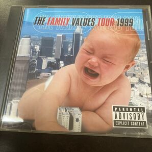 THE FAMILY VALUES TOUR 1999 CD KORN Limp Bizkit