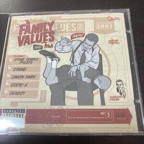 THE FAMILY VALUES TOUR 2001 CD ファミリー ヴァリューズ ツアー LINKIN PARK