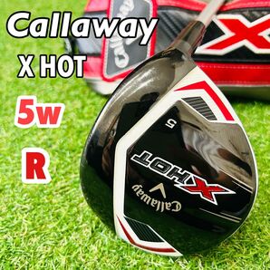 Callaway キャロウェイ X HOT 5w クリーク XHOT Rフェアウェイウッド ゴルフクラブ