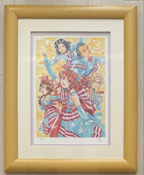 サクラ大戦 松原秀典 ジークレー 紐育星組 星を継ぐもの 版画 複製原画