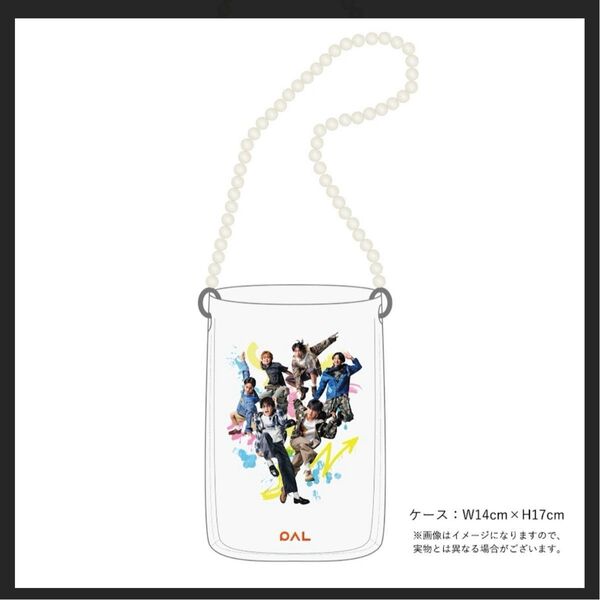 【新品・非売品】PALオリジナル パルクロすっきゃねんず ストラップ付マルチケース