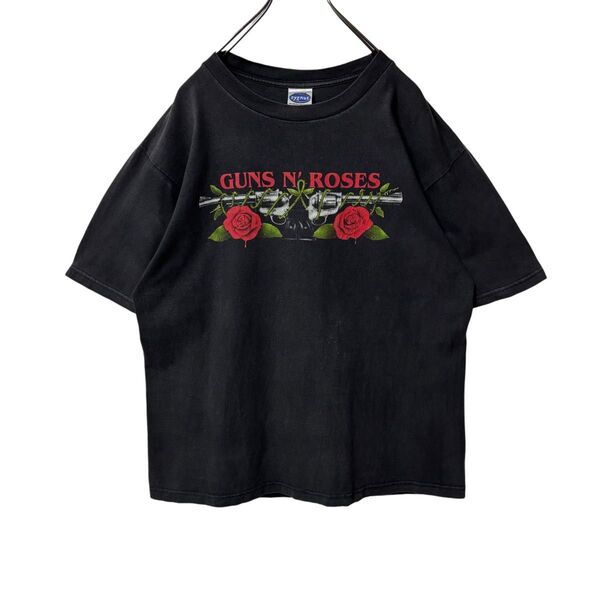【バンドT】00s GUNS N' ROSES ガンズアンドローゼス 2004 フェード