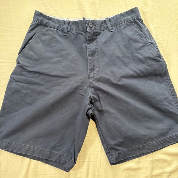 GAP ギャップ ショートパンツ ハーフパンツ ネイビー W33 夏 チノパン チノショーツ 短パン