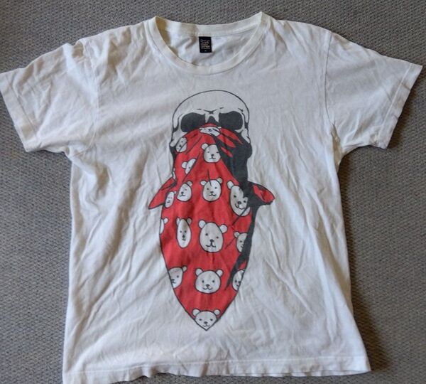 グラニフ スカル&クマTシャツ sizeM