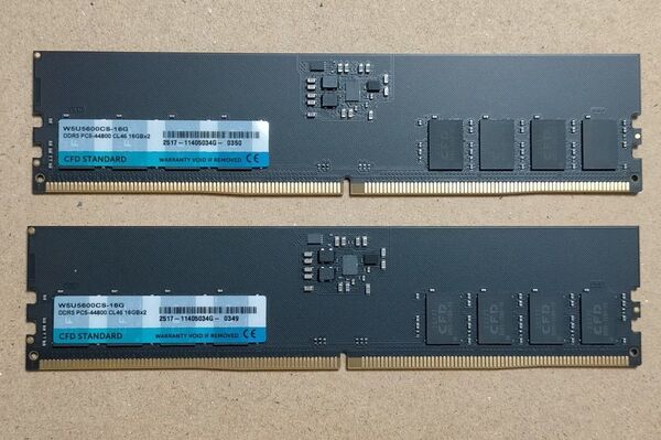 セール CFD デスクトップパソコン用メモリ DDR5 5600MHz 32GB(16GB x2)