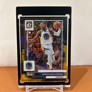 8シリJonathan Kuminga /8 black GOLD choice