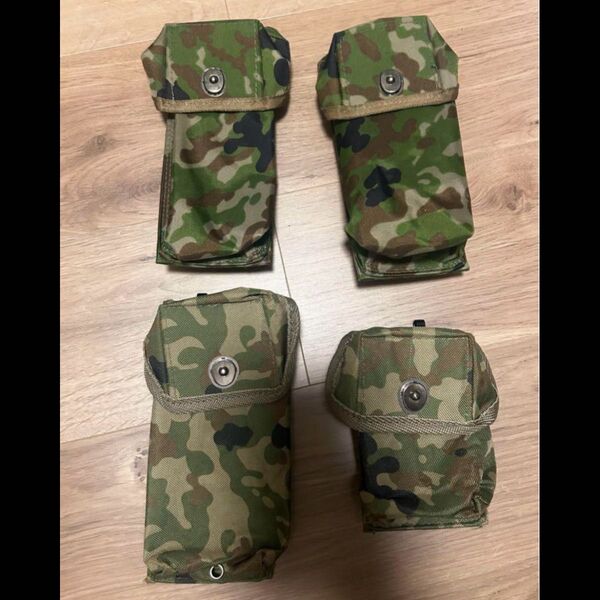 陸自 89式小銃用弾納セット PX品 マグポーチ 陸上自衛隊 陸自迷彩 弾納 弾入れ マガジンポーチ