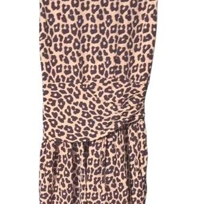 3.1 phillip Limスリーワンフィリップリムアニマル柄シルク ワンピース 2 ベージュ系 良品+オマケ