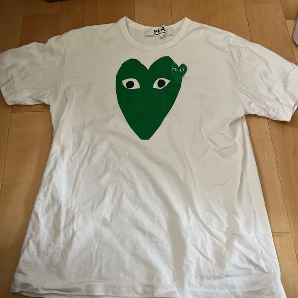 正規品PLAY COMME des GARCONS Tシャツ ハートロゴ