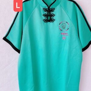 初音ミク プルオーバー サンリオ シナモロール チャイナボタン ミント L