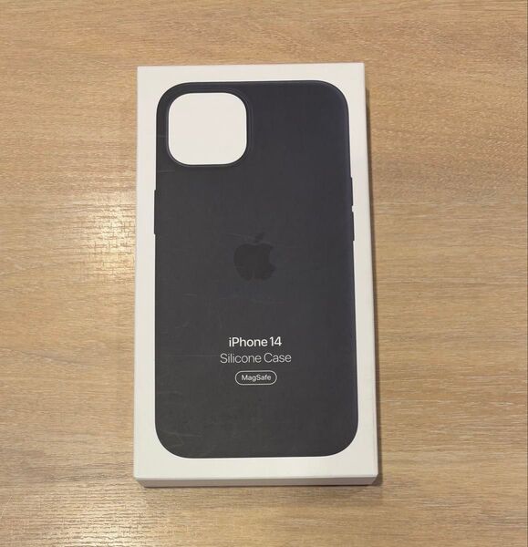 iPhone14 シリコンケース 純正 magsafe対応 ミッドナイト