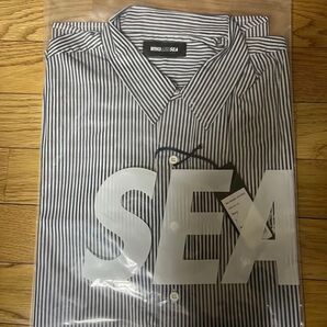 Strip S/S SHIRT Navy L 新品未使用 定価14850円
