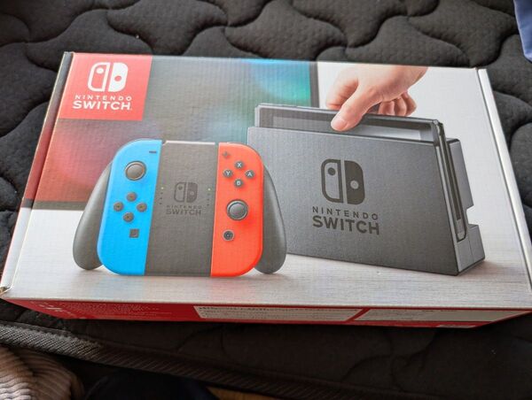 Nintendo Switch HAC-001 ニンテンドースイッチ 新品ジョイコン 元箱 ドック ACアダプター付