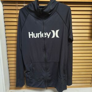 HURLEY ラッシュパーカー M ラッシュガード 長袖 水着
