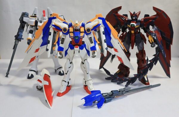 MG 1/100 ウイングガンダム エピオン トールギス ガンプラまとめ 3体