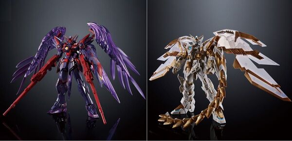 MG 1/100 ガンダムエピオン ウイングガンダムゼロEW 2体セット CROSS CONTRAST COLORS