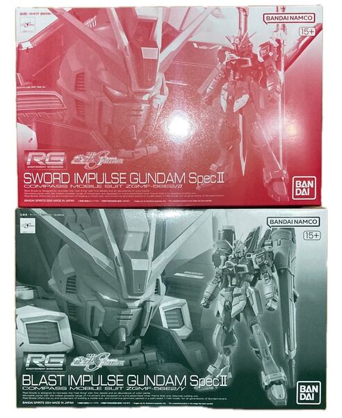 RG ソードインパルスガンダム spec II ブラストインパルスガンダム spec II ガンダムSEED FREEDOM