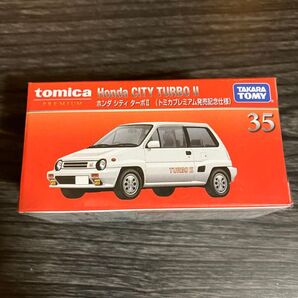 【新品未開封】トミカ トミカプレミアム 35 ホンダ シティ ターボⅡ 発売記念仕様