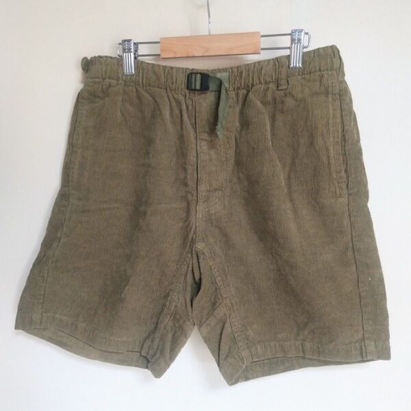 【美品 М】ファッティー ヘンプ/コットン コーデュロイ ショーツ