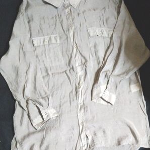 《クラシカルエルフ》長袖シャツ ブラウス 透け感あり ロング丈