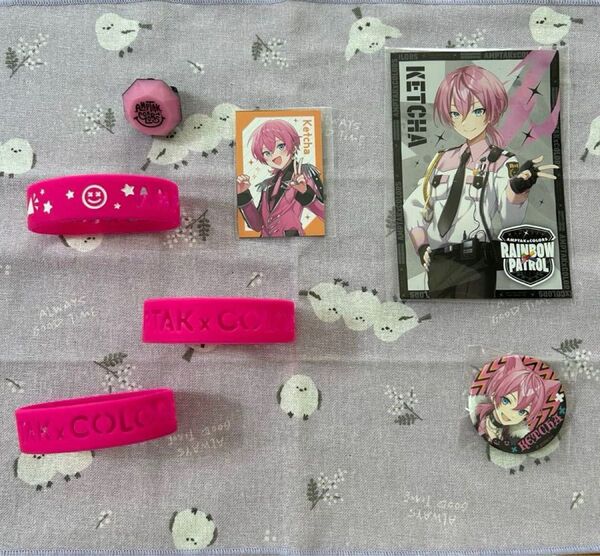 AMPTAK×COLORS けちゃグッズセット