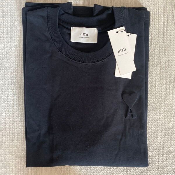 正規品 アミパリス Tシャツ AMI PARIS AMI ロゴT 半袖 M