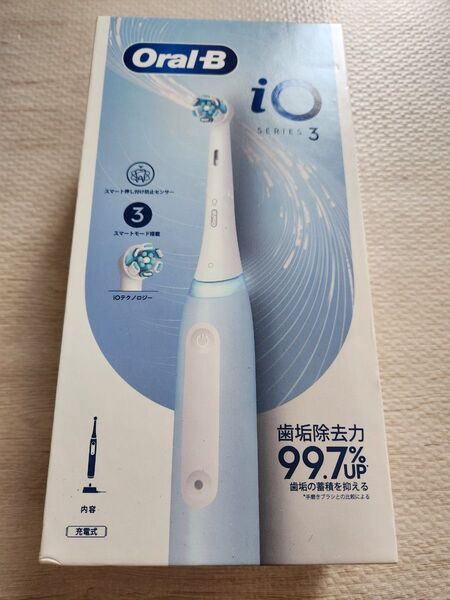 BRAUN ブラウン iOG31A60IB FL アイスブルー オーラルB iO3 電動歯ブラシ 新品未使用品