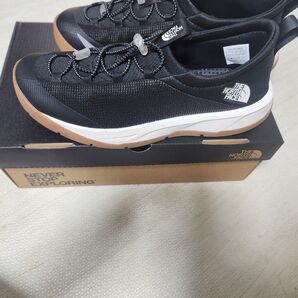 THE NORTH FACE ノースフェイス ランニングシューズ 25cm NF02305 ブラック