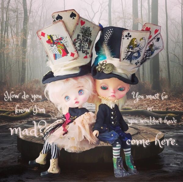 アリストランプハット ネオブライスアウトフィット ドールオフ Blythe outfit
