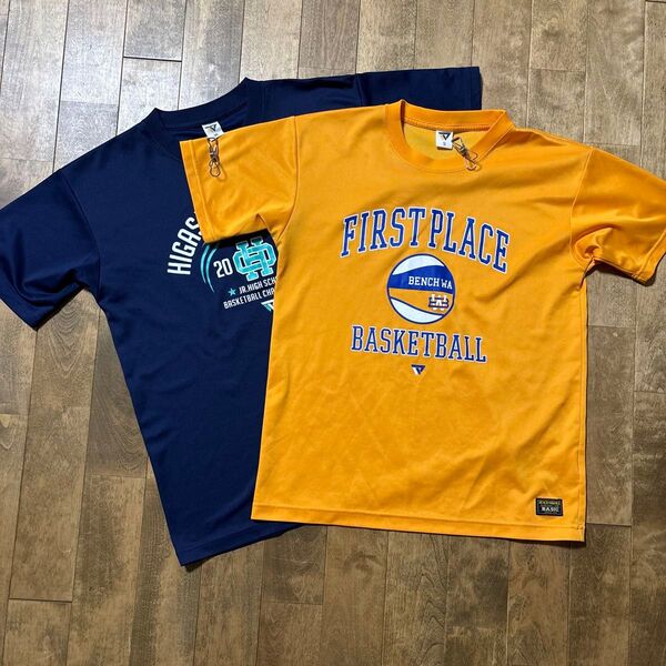 BENCH WARMER バスケットトレーニングTシャツ【M,S】2枚basketball gear BASIC★ 再出品OK