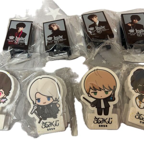 ラルク L'Arc〜en〜Ciel ラルくじ らるみくじ メモクリップ hyde tetsuya ken yukihiro