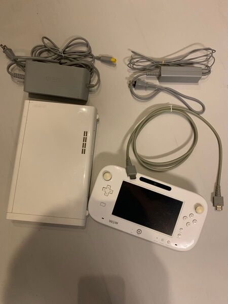 Nintendo WiiU 本体 ホワイト 初期化済み